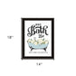Hot Bath Black Framed Print Bathroom Wall Art