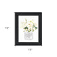 Bathroom Flower Ja Black Framed Print Bathroom Wall Art