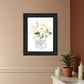 Bathroom Flower Ja Black Framed Print Bathroom Wall Art