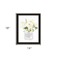 Bathroom Flower Ja Black Framed Print Bathroom Wall Art