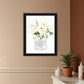 Bathroom Flower Ja Black Framed Print Bathroom Wall Art