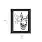 Nice Donkey Black Framed Print Bathroom Wall Art