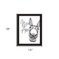 Nice Arse Black Framed Print Bathroom Wall Art