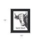 Herd That Black Framed Print Bathroom Wall Art