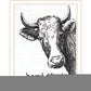 Herd That Black Framed Print Bathroom Wall Art
