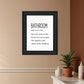 Bathroom Escape Black Framed Print Bathroom Wall Art