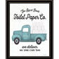 Toilet Paper Co Black Framed Print Bathroom Wall Art