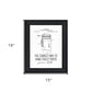 Correct Way to Hang Toilet Paper Black Framed Print Bathroom Wall Art