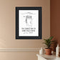 Correct Way to Hang Toilet Paper Black Framed Print Bathroom Wall Art