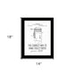 Correct Way to Hang Toilet Paper Black Framed Print Bathroom Wall Art
