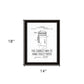 Correct Way to Hang Toilet Paper Black Framed Print Bathroom Wall Art
