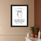 Correct Way to Hang Toilet Paper Black Framed Print Bathroom Wall Art