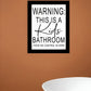 Kids Bathroom Black Framed Print Bathroom Wall Art