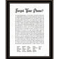 Forgot Your Phone? Black Framed Laundry Wall Art