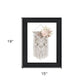 BOHEMIAN MACRAME Black Framed Print Wall Art