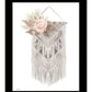 BOHEMIAN MACRAME White Framed Print Wall Art