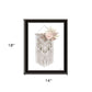 BOHEMIAN MACRAME Black Framed Print Wall Art