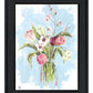 Flourish Black Framed Print Wall Art