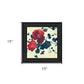 Japanese Blossoms Black Framed Print Wall Art