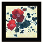 Japanese Blossoms Black Framed Print Wall Art