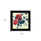 Japanese Blossoms Black Framed Print Wall Art