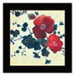 Japanese Blossoms Black Framed Print Wall Art