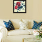 Japanese Blossoms Black Framed Print Wall Art