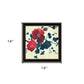 Japanese Blossoms Black Framed Print Wall Art