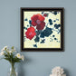 Japanese Blossoms Black Framed Print Wall Art