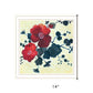 Japanese Blossoms Black Framed Print Wall Art