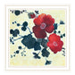 Japanese Blossoms Black Framed Print Wall Art