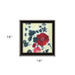 Japanese Blossoms Black Framed Print Wall Art