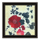 Japanese Blossoms Black Framed Print Wall Art