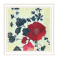 Japanese Blossoms Black Framed Print Wall Art