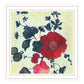 Japanese Blossoms Black Framed Print Wall Art