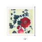 Japanese Blossoms Black Framed Print Wall Art