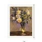 Evening Vase Black Framed Print Wall Art