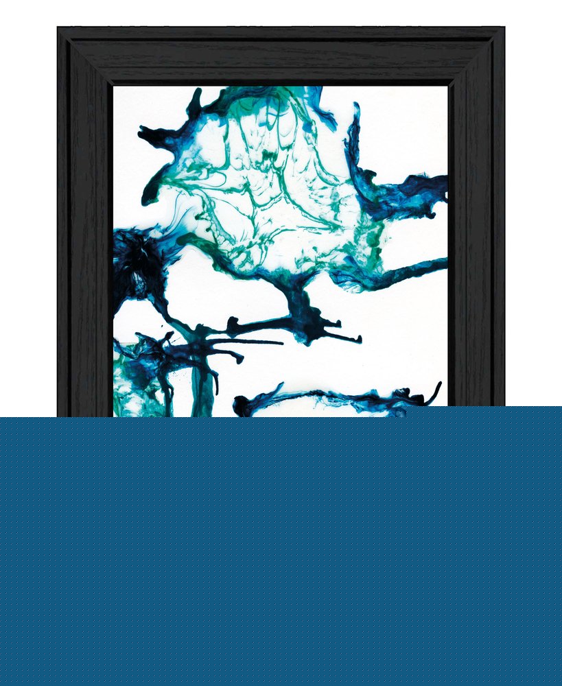 Ocean Living Black Framed Print Wall Art