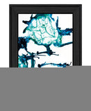 Ocean Living Black Framed Print Wall Art