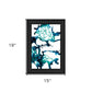 Ocean Living Black Framed Print Wall Art