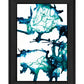 Ocean Living Black Framed Print Wall Art