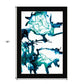 Ocean Living Black Framed Print Wall Art
