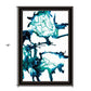 Ocean Living Black Framed Print Wall Art