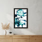 Ocean Living Black Framed Print Wall Art