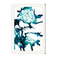 Ocean Living Black Framed Print Wall Art