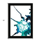 Ocean Living Black Framed Print Wall Art