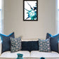 Ocean Living Black Framed Print Wall Art
