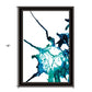 Ocean Living Black Framed Print Wall Art