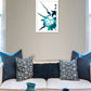 Ocean Living Black Framed Print Wall Art