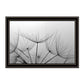 Love is a Delicate Flower Black Framed Print Wall Art